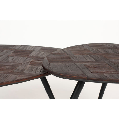 Housecraft Living Pion Salontafel Hout - Set van 2