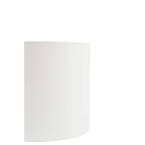 Light & Living lampenkap Linen - wit - Ø35cm