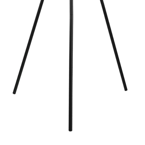 EGLO vloerlamp Salvezinas - e27 - 150 cm - zwart/wit - vtwonen shop