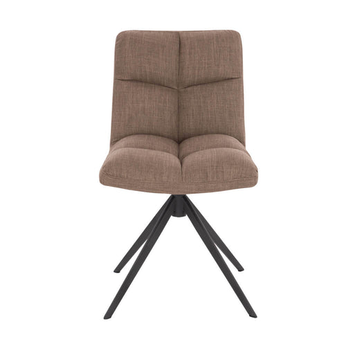 Home Deluxe eetkamerstoel NODA grijs/bruin Aantal: 6 - vtwonen shop