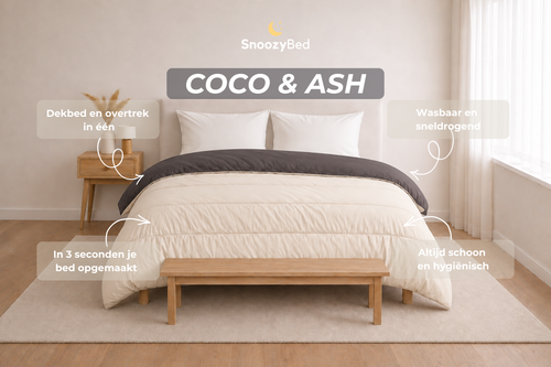SnoozyBed - Dekbed zonder overtrek Coco & Ash
