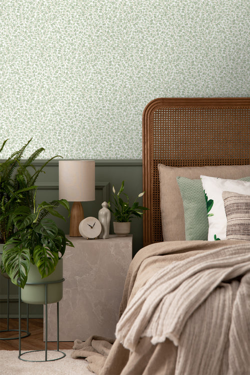 Borastapeter behang bladeren groen - 53 cm x 10.05 m - 660372 - vtwonen shop