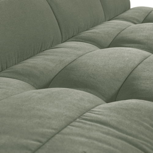 vtwonen Eetbankje Met Rugleuning 164cm Cluster - Velvet - Pistache Groen - 86x164x75