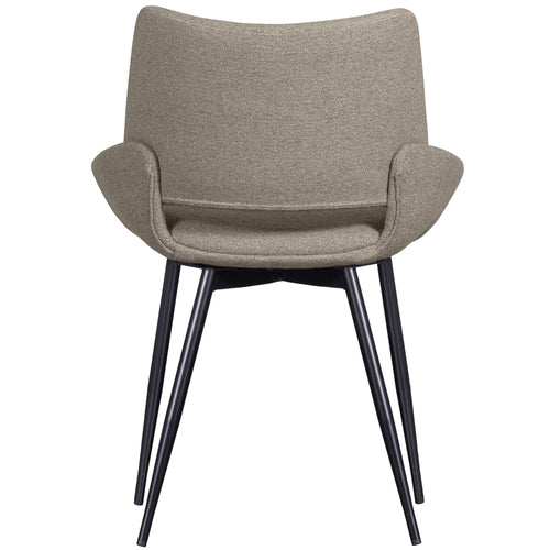 BePureHome eetkamerstoelen Parade - Melange Stof - Zand - Set van 2 - vtwonen shop