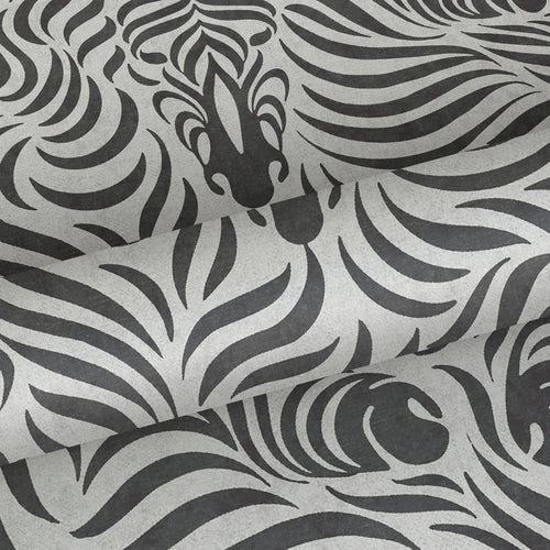 Sanders & Sanders behang zebra's zwart en wit - 53 cm x 10 m - 640519 - vtwonen shop