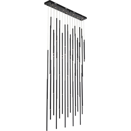 Kare Design Hanglamp Living Vegas Deluxe LED zwart