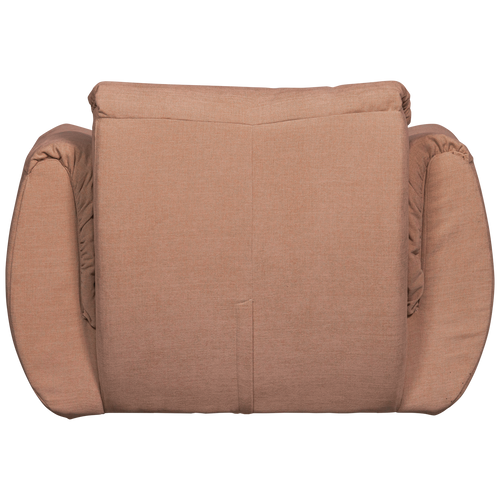 WOOOD draaifauteuil Baggy - Geweven Chenille - Oudroze - 81x104x84 - vtwonen shop