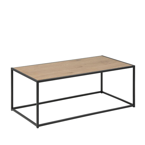 Lisomme Vic houten salontafel naturel - 100 x 50 cm - vtwonen shop