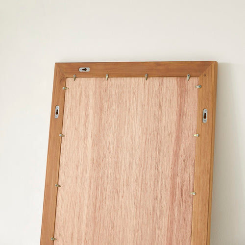 Tikamoon Massief teakhouten psyché spiegel 160 x 60 cm - Naturel - vtwonen shop