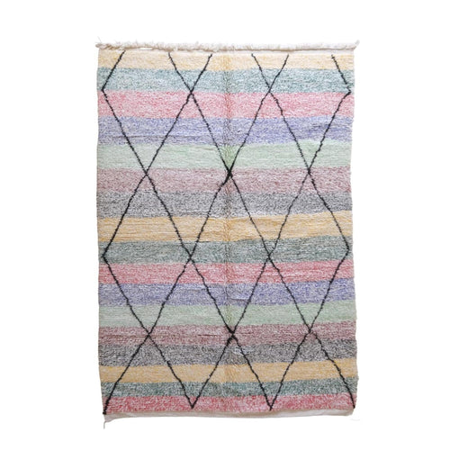 AFK Living vloerkleed Berber - handgemaakt - Wol - 140 x 200 cm
