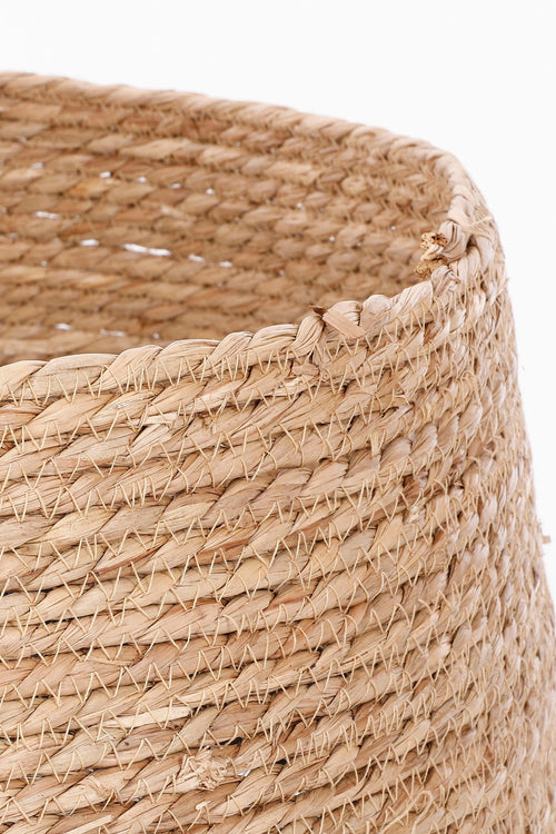 Mica Decorations Kerstboomrok - H26 x Ø58 cm - Zeegras - Zwart - vtwonen shop