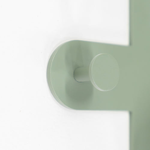 Spinder Design kapstok Frondo - Dusty Green - 9 haken