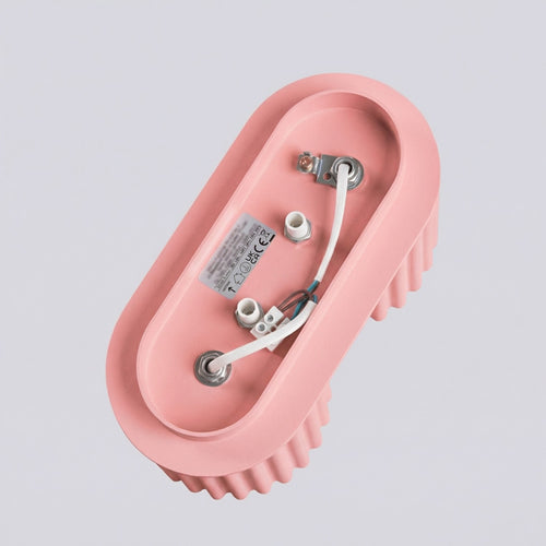 Sollux Lighting Plafondlamp AURA 2 roze GU10 - 21x10x12cm