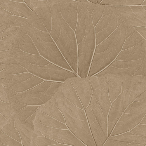 ESTAhome behang bladeren zand beige - 53 cm x 10.05 m - 139917