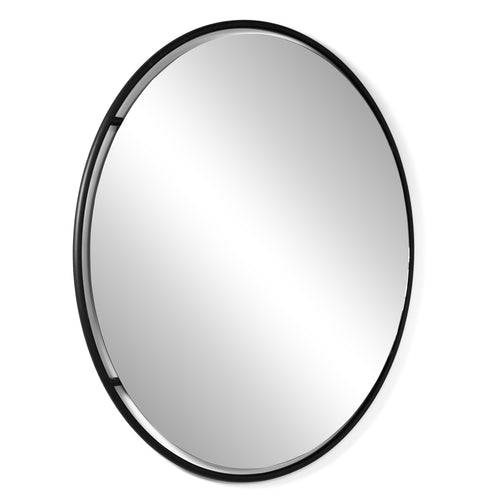 Spinder Design spiegel Orbis L - Zwart - Ø 120