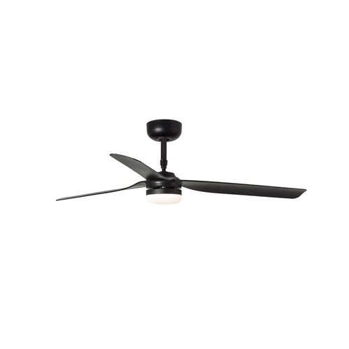 Faro Punt Punt 132cm LED plafondventilator matzwart CCT