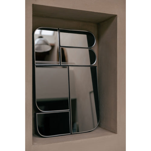 Zuiver Glamour Spiegel/ Wandspiegel Donkerbruin - vtwonen shop