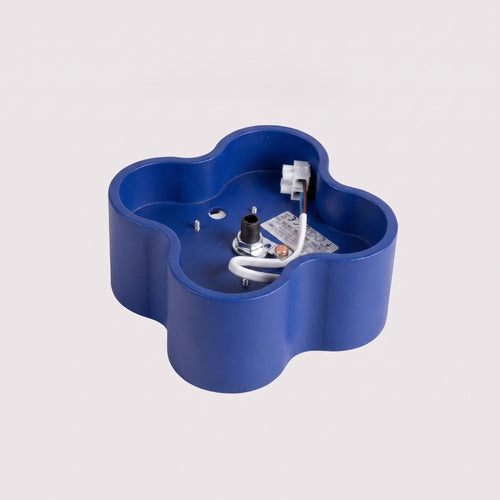 Sollux Lighting Plafondlamp OVIO 1 ultramarijn Gx53 - 12x12x6cm