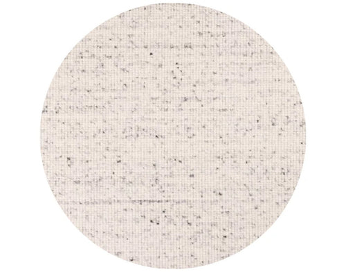 DÉJA Living Vloerkleed Bela - Rond Lichtgrijs Wol - Ø240cm