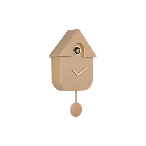Karlsson wandklok Modern Cuckoo Oro - bruin - 21.5x8.5x41cm