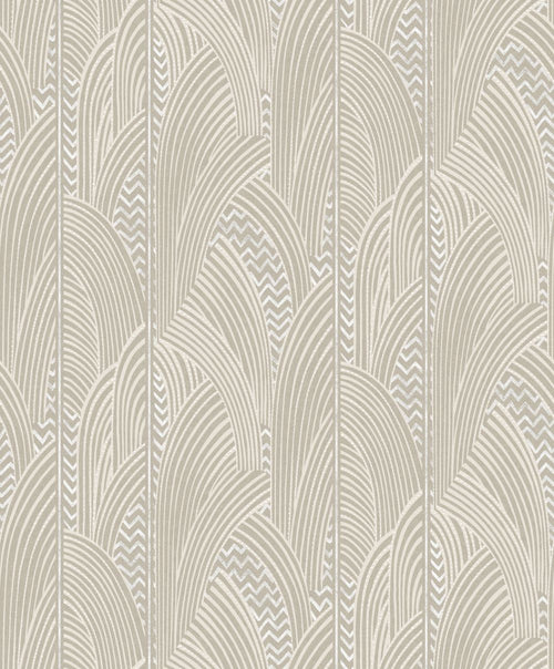 Masureel behang grafisch motief beige - 53 cm x 10.05 m - 630005 - vtwonen shop