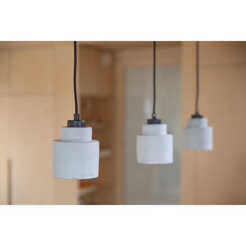 Zuiver Left Hanglamp Beton 11 x 11 cm Grijs - vtwonen shop