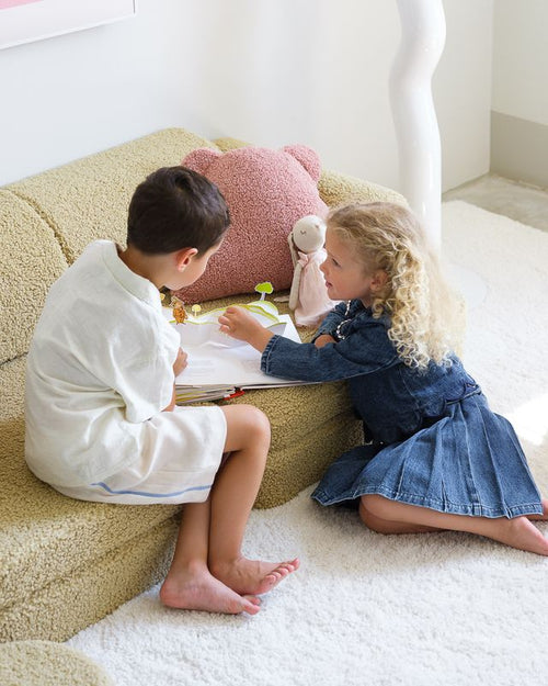 Wigiwama Beer Kussen - Roze