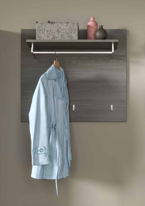 Furnilux Salsa kapstok 3 haken wit hoogglans - 80cm x 70cm x 27cm - vtwonen shop