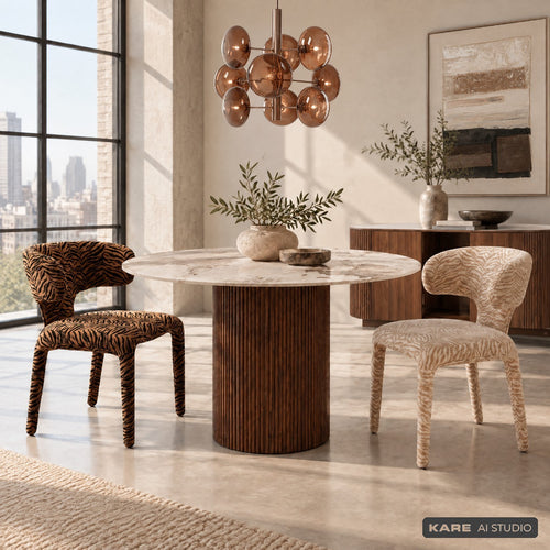Kare Design Eettafel Ruben Ø120cm