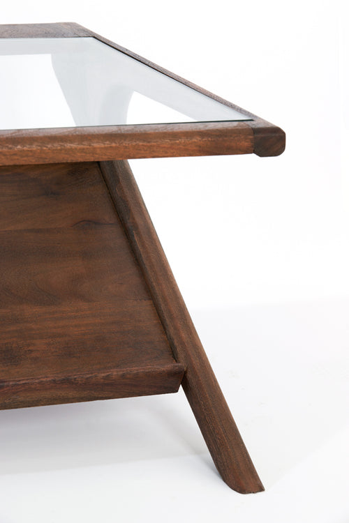 Light & Living salontafel YUKI - 112x70x41cm - bruin - vtwonen shop