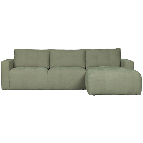 vtwonen chaise longue rechts Bar - Stof - Groen - 87x280x170 - vtwonen shop