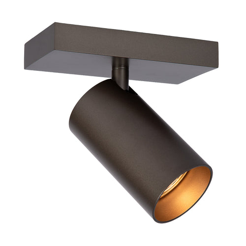 Atmooz plafondlamp Era 1 - brons - 15 x 10 x H 12 cm - GU10