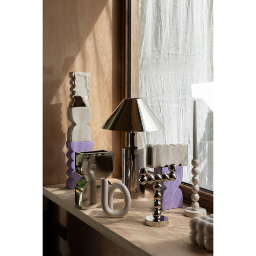 Zuiver Wonders Tafellamp Shiny Zilver - vtwonen shop