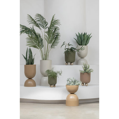 Present Time bloempot Estilo Small - groen - Ø18.5cm - vtwonen shop