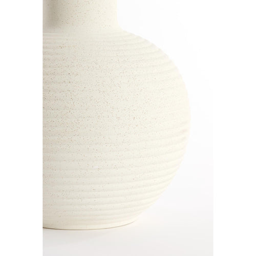 Light & Living vaas Ulloa - wit - Ø34cm - vtwonen shop