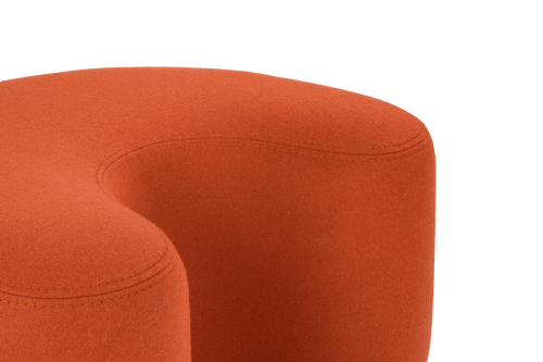 noo.ma Ü Poef - Terracotta Wool