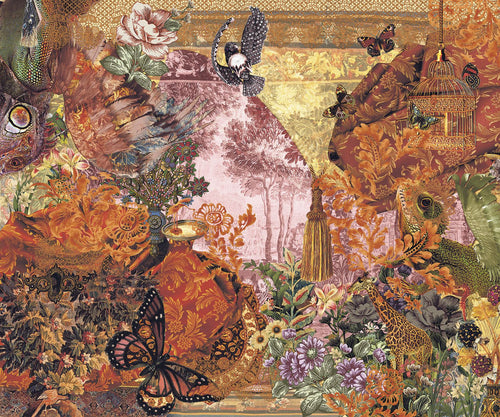 Sanders & Sanders fotobehang oosters multicolor - 300 x 250 cm - 611932 - vtwonen shop