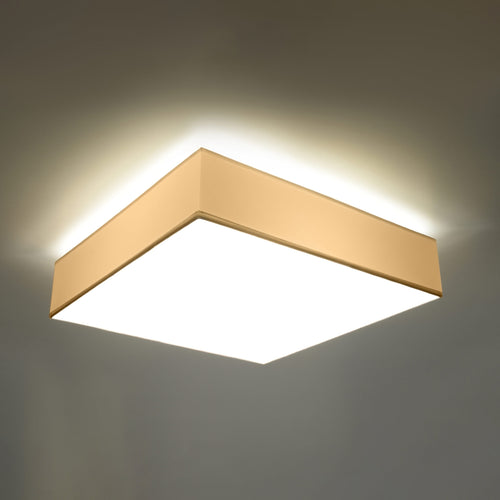 Sollux Lighting Plafondlamp HORUS 45 wit - 45x45x11cm