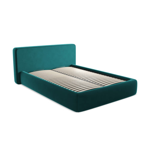 LaMiaSofa Bed met opbergruimte Firenze - velours - marien - 180x225x82