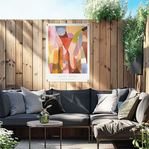 Reinders tuinposter Paul Klee - Movement of Vaulted Chambers - 80x60cm
