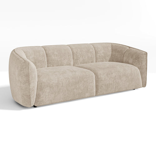 Sia Home - Rechte bank NAMI - Fluweel weefsel - Mol - 228cm - vtwonen shop