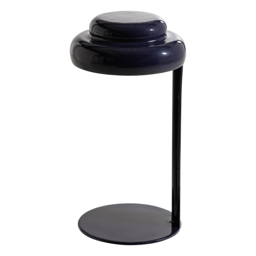 WOOOD tafellamp Rassy - Metaal Hoogglans - Donkerblauw - 51x27x27