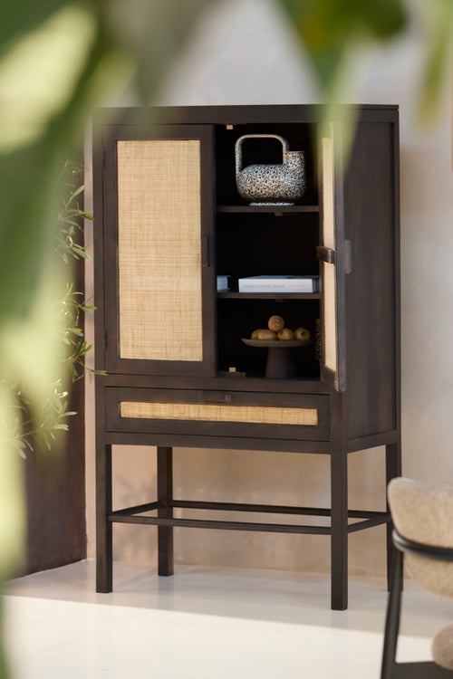 Light & Living kast NIPOS - 90x45x160cm - bruin - vtwonen shop