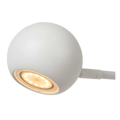 Lucide vloerlamp COMET - Geïntegreerde LED - Wit - vtwonen shop