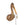 Light & Living wandlamp Pelikaan - brons - 33x28x63cm