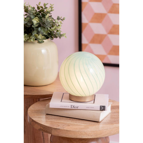 Leitmotiv tafellamp Summer Globe - groen - 15.2x15.2x16.7cm - vtwonen shop