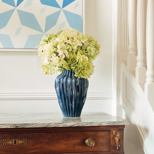 Blooming Good Zijden Hortensia Boeket  Good MC.21 - Groen - 50-60 cm. hoogte - vtwonen shop