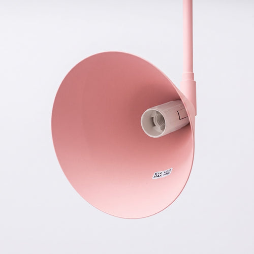 Sollux Lighting Wandlamp NOX roze - 14x61x30cm