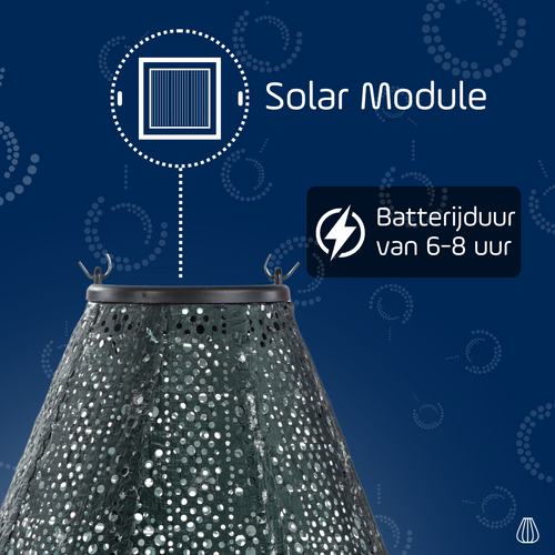 Lumiz solar lampion - giverny set - 3 stuks