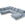 Cosmopolitan Design Panoramische hoekbank links Vienna 7-zits, flueel, flessengroen - 235x330x95cm